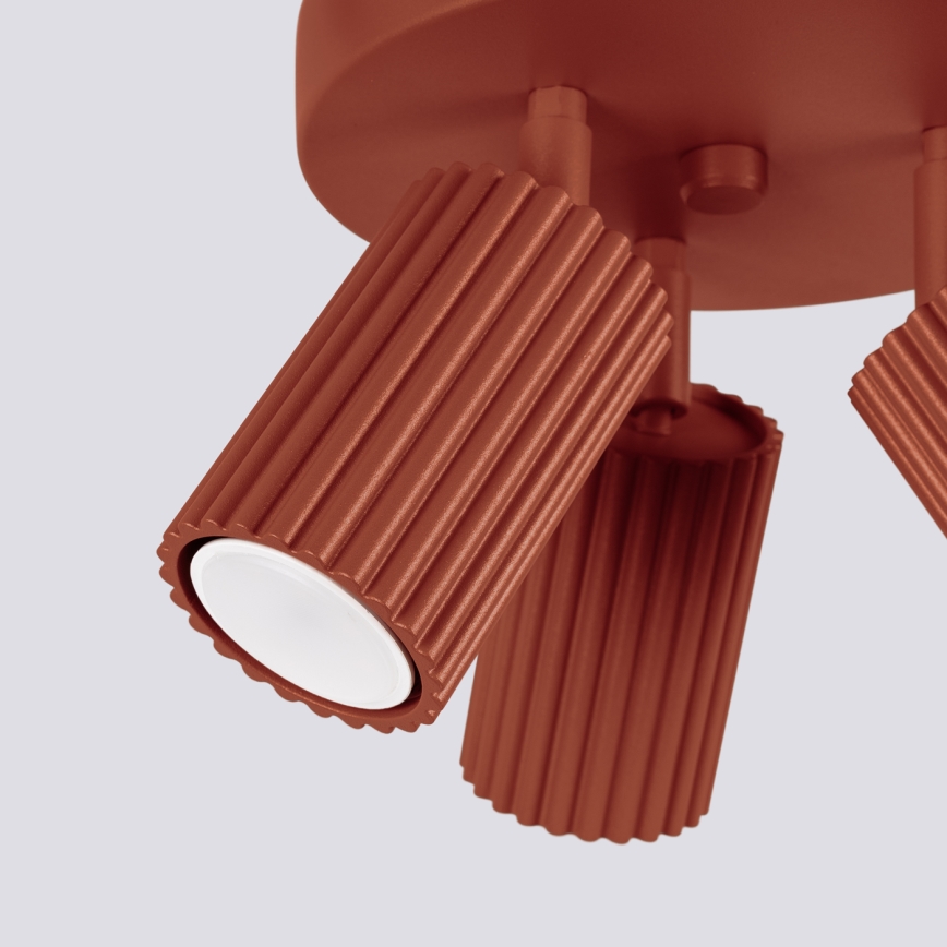 Brilagi - LED virziena gaismeklis CRESTO 3xGU10/10W/230V sarkans