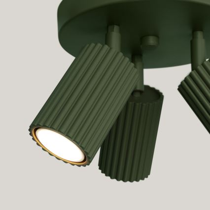 Brilagi - LED virziena gaismeklis CRESTO 3xGU10/10W/230V zaļš