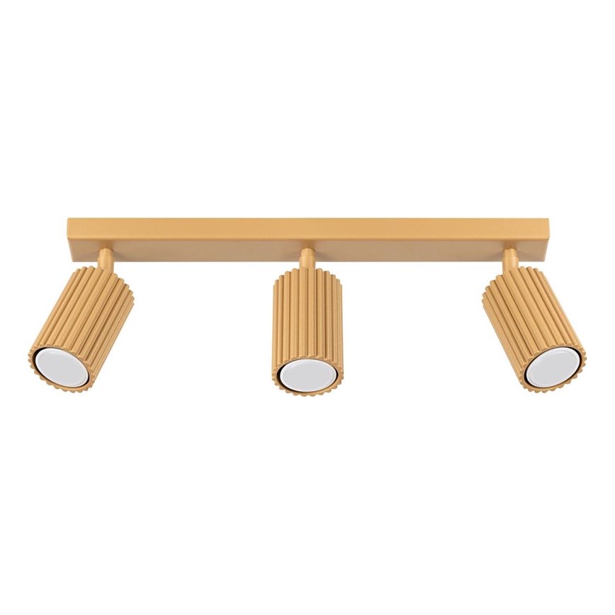Brilagi - LED virziena gaismeklis CRESTO 3xGU10/10W/230V zelta