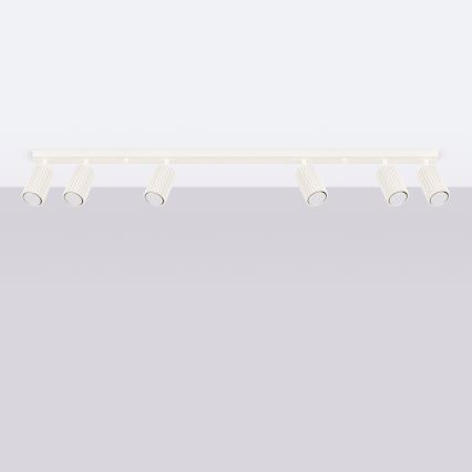 Brilagi - LED virziena gaismeklis CRESTO 6xGU10/10W/230V krēmkrāsā