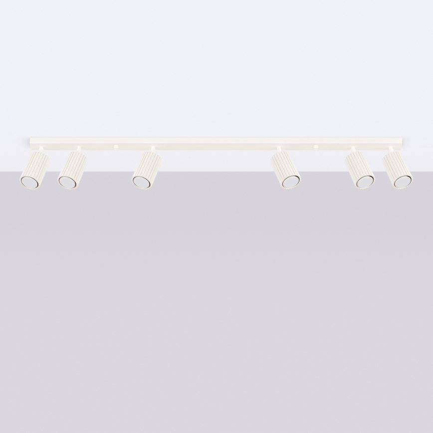 Brilagi - LED virziena gaismeklis CRESTO 6xGU10/10W/230V krēmkrāsā