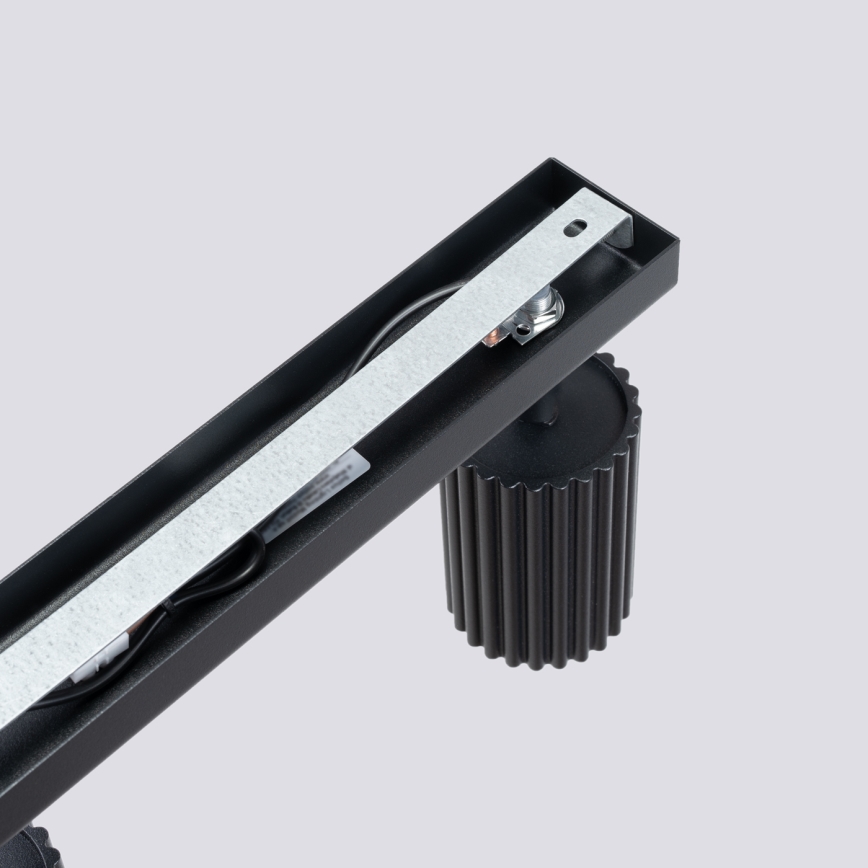 Brilagi - LED virziena gaismeklis CRESTO 6xGU10/10W/230V melns