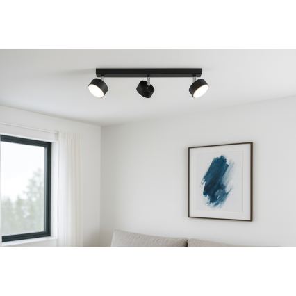 BRILAGI - LED virziena gaismeklis MONO 3xGX53/30W/230V melns