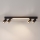 Brilagi - LED virziena gaismeklis SELE 4xGU10/30W/230V + LED/20W melns