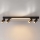 Brilagi - LED virziena gaismeklis SELE 4xGU10/30W/230V + LED/25W melns
