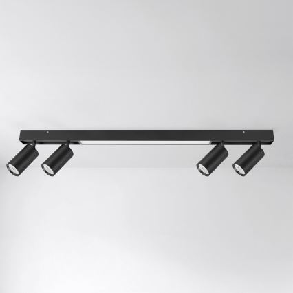 Brilagi - LED virziena gaismeklis SELE 4xGU10/30W/230V + LED/25W melns