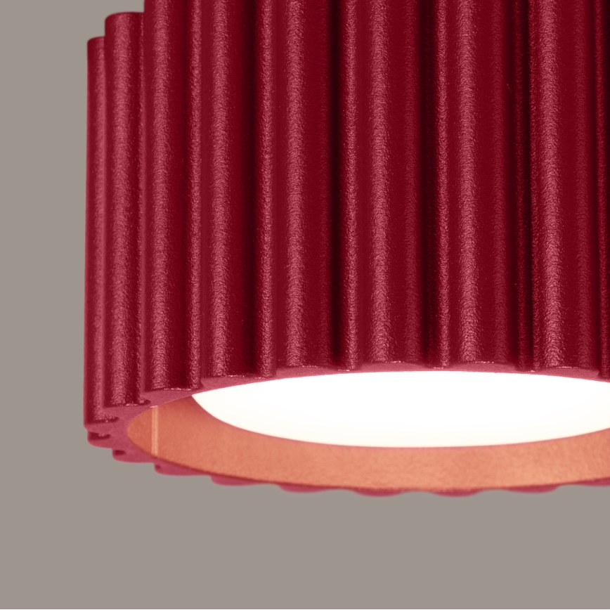 Brilagi - LED virziena gaismeklis SFERA 1xGX53/30W/230V diam. 10 cm burgundijas sarkans