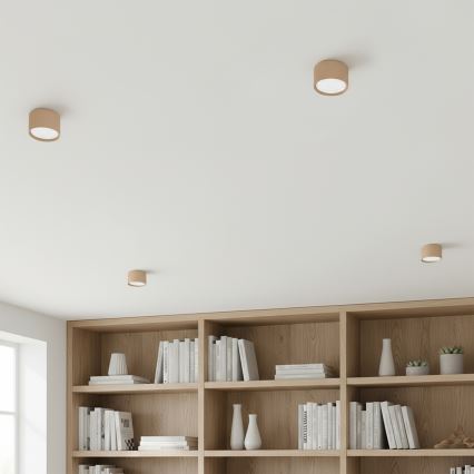 BRILAGI - LED Virziena gaismeklis SMOOTH 1xGX53/15W/230V 60x82 mm bēšs