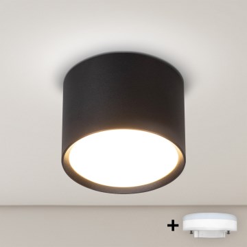 BRILAGI - LED Virziena gaismeklis SMOOTH 1xGX53/15W/230V 60x82 mm melns