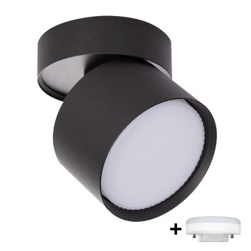 BRILAGI - LED virziena gaismeklis SMOOTH TILTY 1xGX53/15W/230V melns