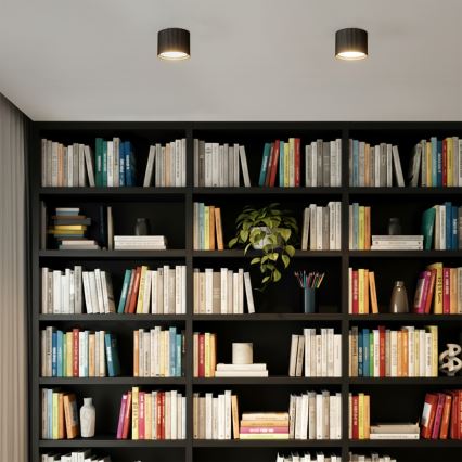 Brilagi - LED Virziena gaismeklis STRIPY 1xGX53/15W/230V melns