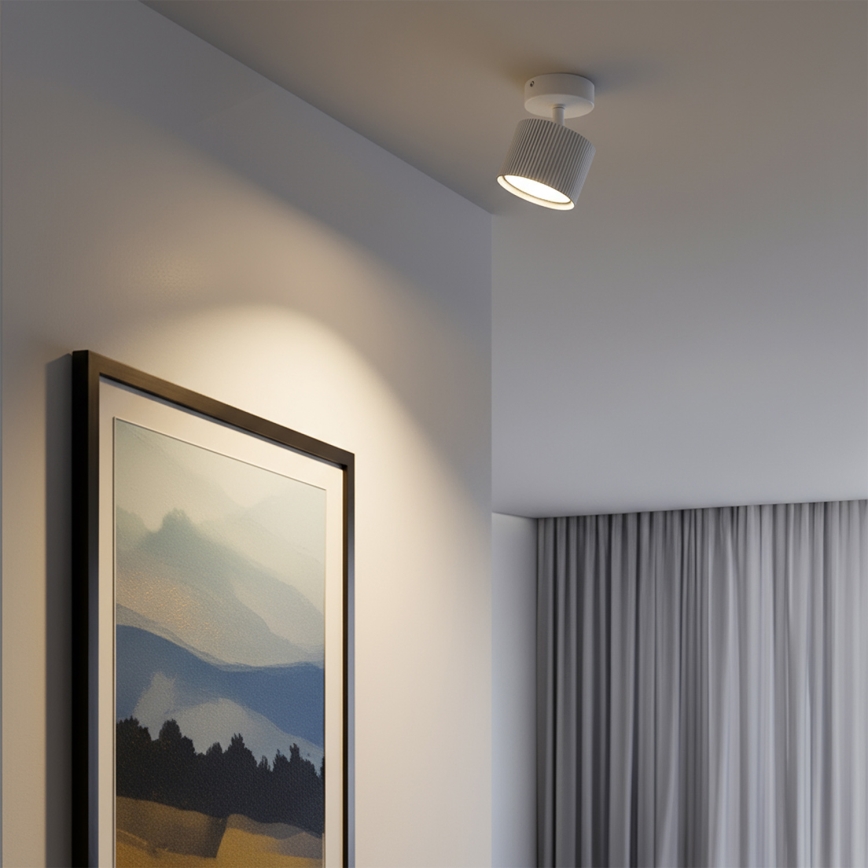 BRILAGI - LED Virziena gaismeklis STRIPY 1xGX53/15W/230V pr. 82 mm balts