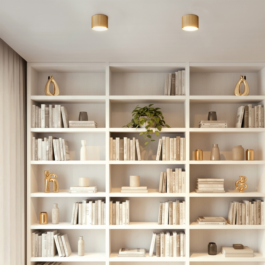 Brilagi - LED Virziena gaismeklis STRIPY 1xGX53/15W/230V zelta