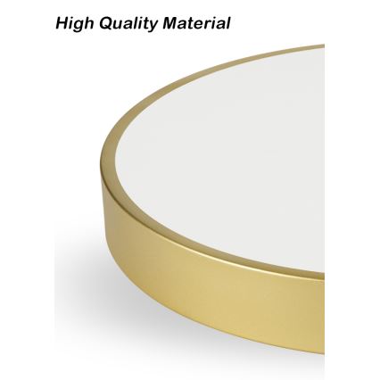 Brilagi - LED griestu lampa POOL LED/100W/230V 3000/4500/6000K Ø 80 cm zelta krāsā