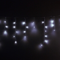 Brilagi - LED Ziemassvētku āra aizkars, 200 LED/8 režīmi, 13 m, IP44, auksti baltas lāstekas
