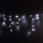 Brilagi - LED Ziemassvētku āra aizkars, 200 LED/8 režīmi, 13 m, IP44, auksti baltas lāstekas