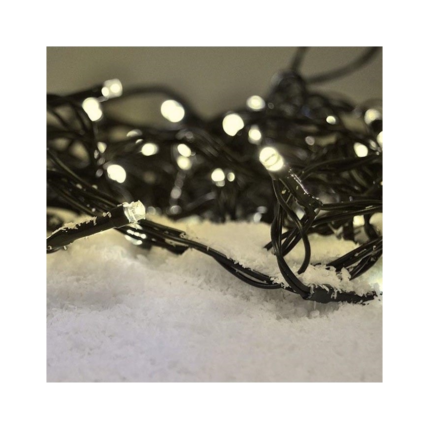 Brilagi - LED Ziemassvētku āra virtene 500xLED/8 funkcijas 55m IP44 silti balta