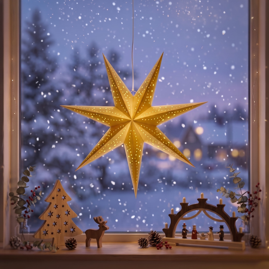 BRILAGI - LED Ziemassvētku dekorācija LED/2xAA 60 cm zvaigzne