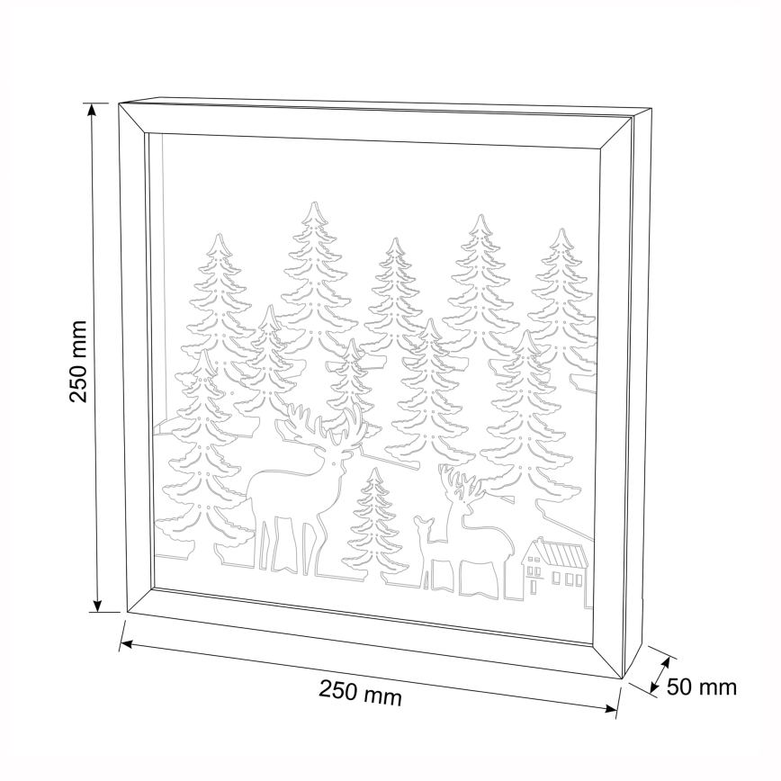 BRILAGI - LED Ziemassvētku dekorācija LED/2xAA