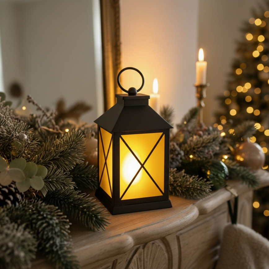 Brilagi - LED Ziemassvētku dekorācija LED/2xAA laterna