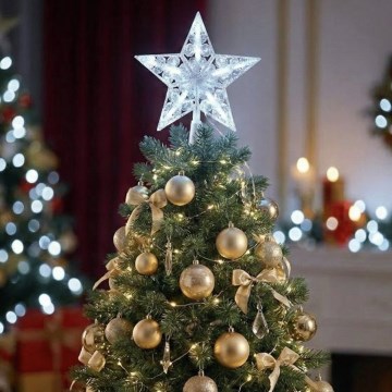 BRILAGI - LED Ziemassvētku dekorācija LED/3xAA 17 cm zvaigzne auksta balta