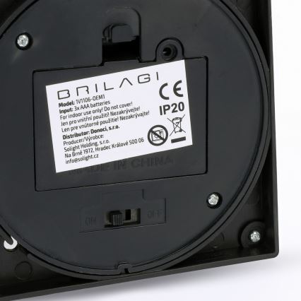 Brilagi - LED Ziemassvētku dekorācija LED/3xAAA laterna