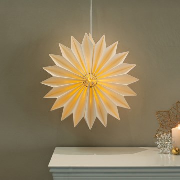 Brilagi - LED Ziemassvētku dekors LED/2xAA 32 cm sniegpārsla