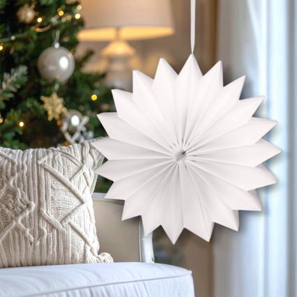 Brilagi - LED Ziemassvētku dekors LED/2xAA 32 cm sniegpārsla