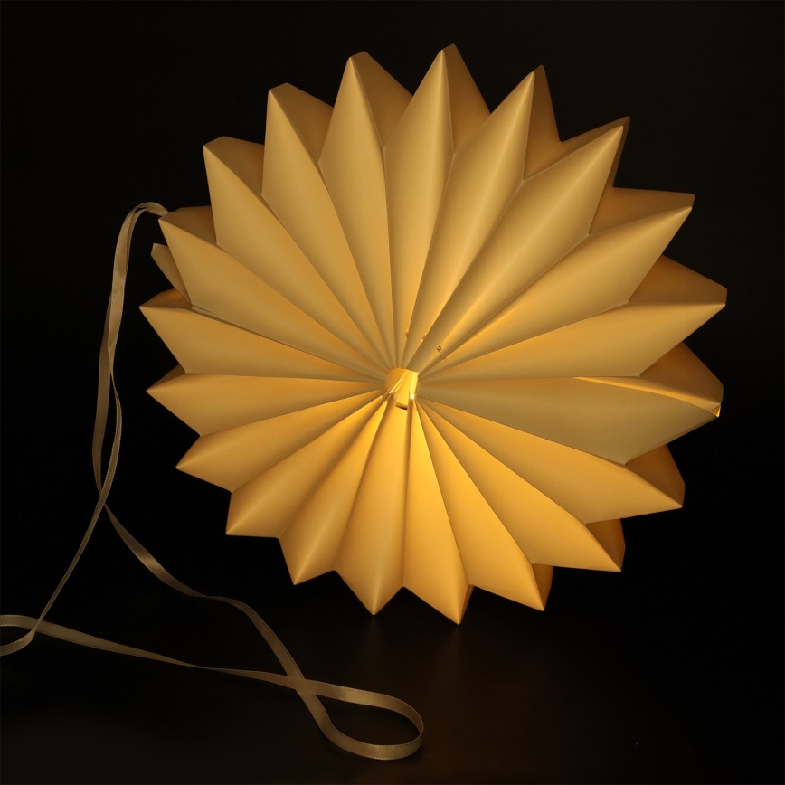 Brilagi - LED Ziemassvētku dekors LED/2xAA 32 cm sniegpārsla