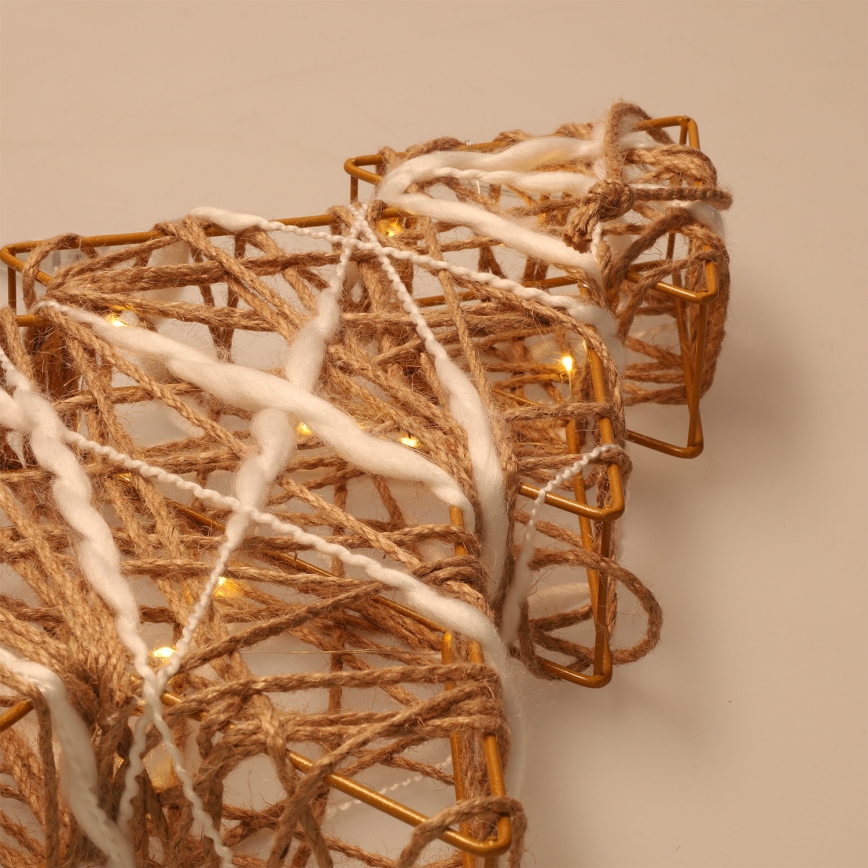 Brilagi - LED Ziemassvētku dekors LED/2xAA 34x31 cm eglīte