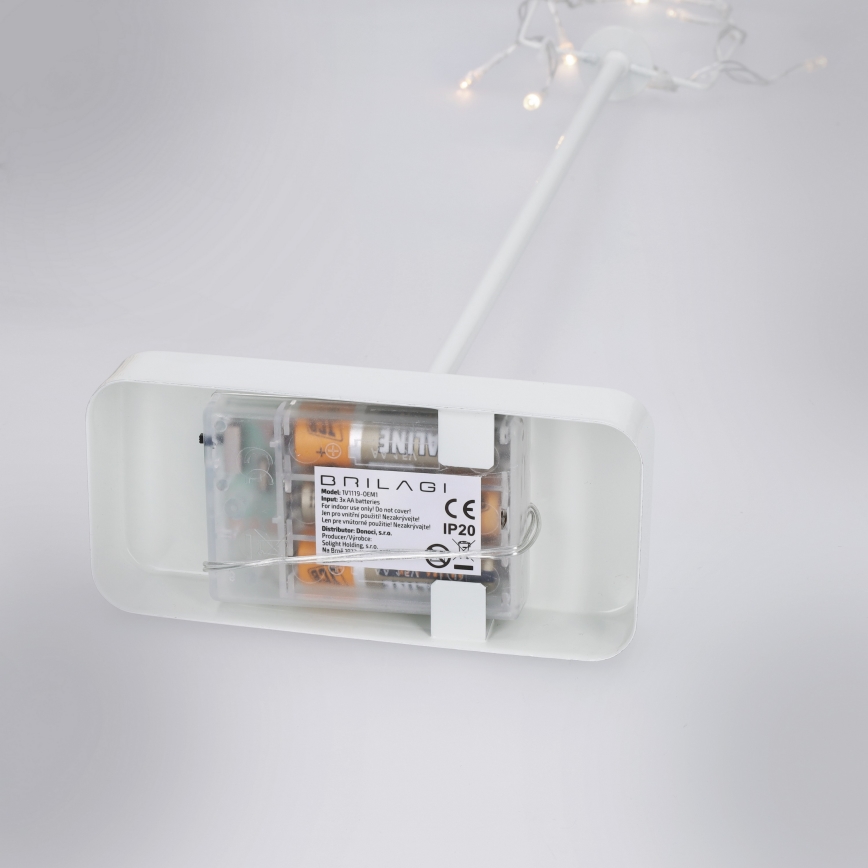 Brilagi - LED Ziemassvētku dekors LED/3xAA 66x40 cm zvaigzne