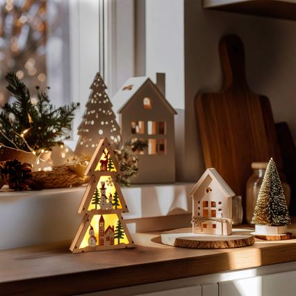 Brilagi - LED Ziemassvētku eglīte, LED/2xAA