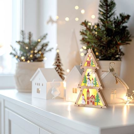 Brilagi - LED Ziemassvētku eglīte, LED/2xAA