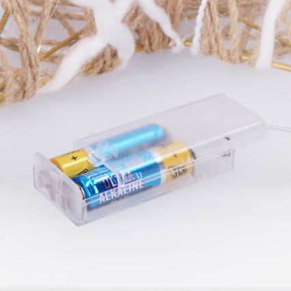 Brilagi - LED Ziemassvētku rotājums LED/2xAA 30x28 cm zvaigzne