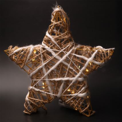 Brilagi - LED Ziemassvētku rotājums LED/2xAA zvaigzne