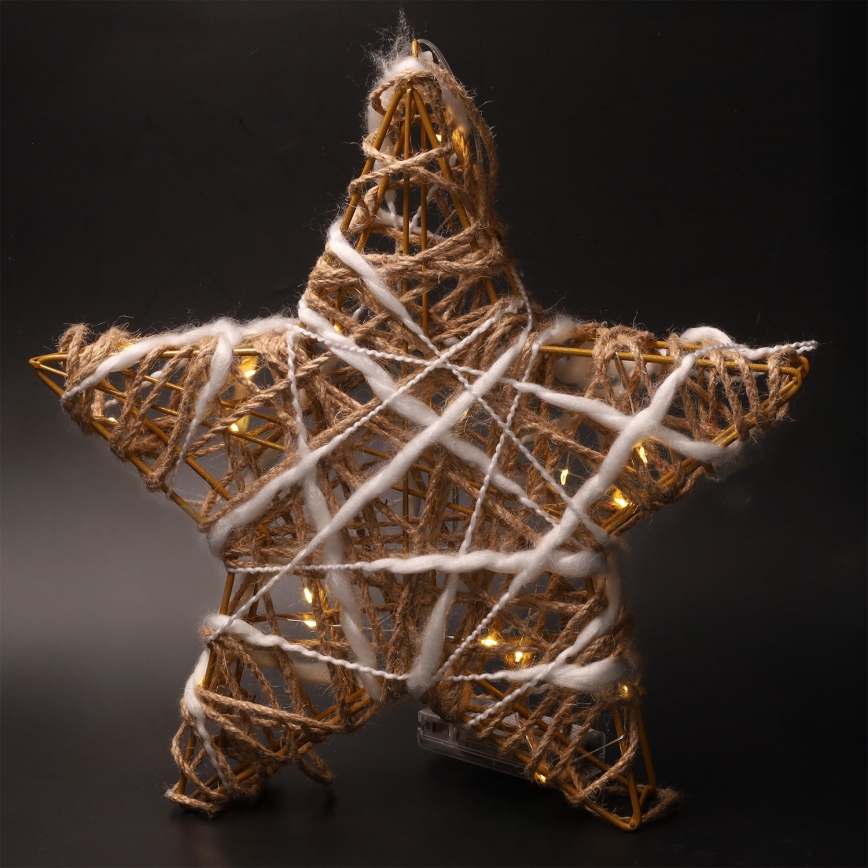 Brilagi - LED Ziemassvētku rotājums LED/2xAA zvaigzne