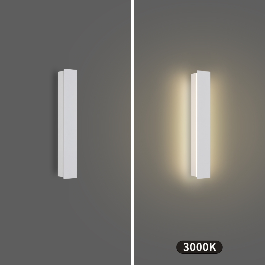Brilagi - LED āra sienas gaismeklis LINEAR LED/8W/230V 3000K IP65 30 cm balts CRI 90