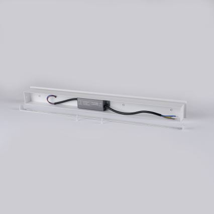 Brilagi - LED āra sienas gaismeklis LINEAR LED/8W/230V 3000K IP65 30 cm balts CRI 90
