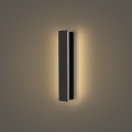 Brilagi - LINEAR LED āra sienas gaismeklis, 8 W, 230 V, 3000 K, IP65, 30 cm, melns