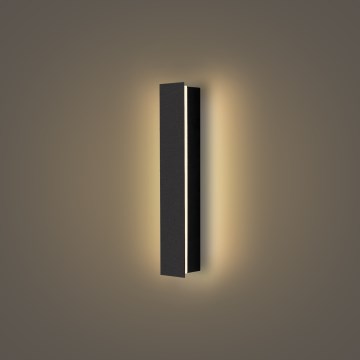 Brilagi - LINEAR LED āra sienas gaismeklis, 8 W, 230 V, 3000 K, IP65, 30 cm, melns