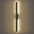 Brilagi - LUNA LED āra sienas gaismeklis LED/24W/230V 3000K IP65 100 cm melns