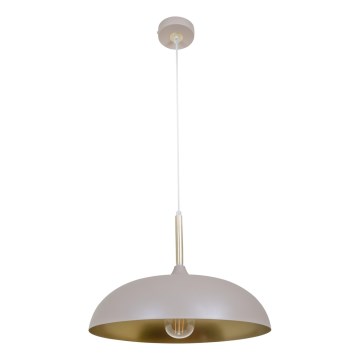 Brilagi - Lustra ar auklu ABRAHAM 1xE27/60W/230V d. 45 cm bēša