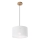 Brilagi - Lustra ar auklu ANTHONY 1xE27/60W/230V ozols/balta