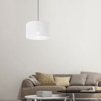 Brilagi - Lustra ar auklu ANTHONY 1xE27/60W/230V ozols/balta