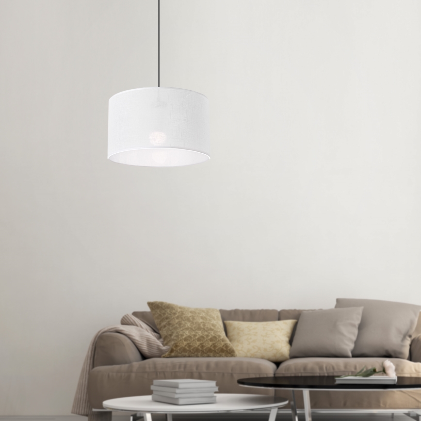 Brilagi - Lustra ar auklu ANTHONY 1xE27/60W/230V ozols/balta