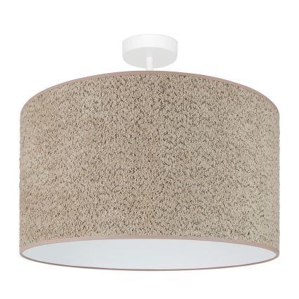Brilagi - Lustra ar auklu BOUCLE ROLLER 1xE27/15W/230V d. 45 cm brūna