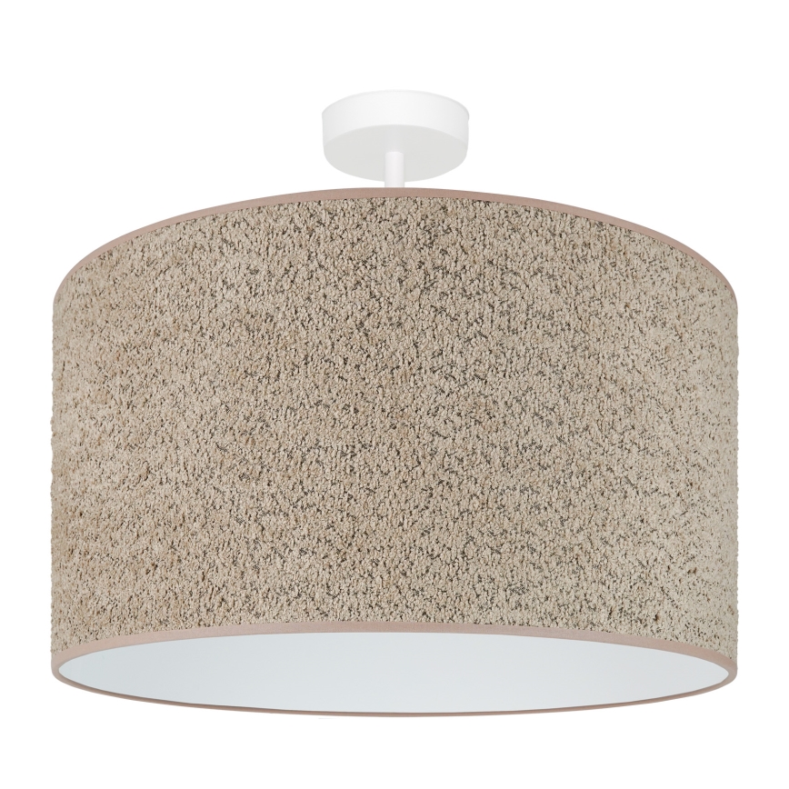 Brilagi - Lustra ar auklu BOUCLE ROLLER 1xE27/15W/230V d. 45 cm brūna
