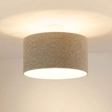 Brilagi - Lustra ar auklu BOUCLE ROLLER 1xE27/15W/230V d. 45 cm pelēka