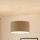 Brilagi - Lustra ar auklu BOUCLE ROLLER 1xE27/15W/230V d. 50 cm brūna
