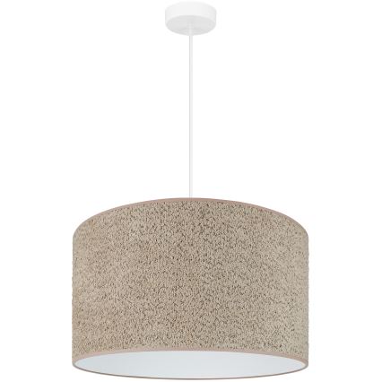 Brilagi - Lustra ar auklu BOUCLE ROLLER 1xE27/15W/230V d. 50 cm brūna